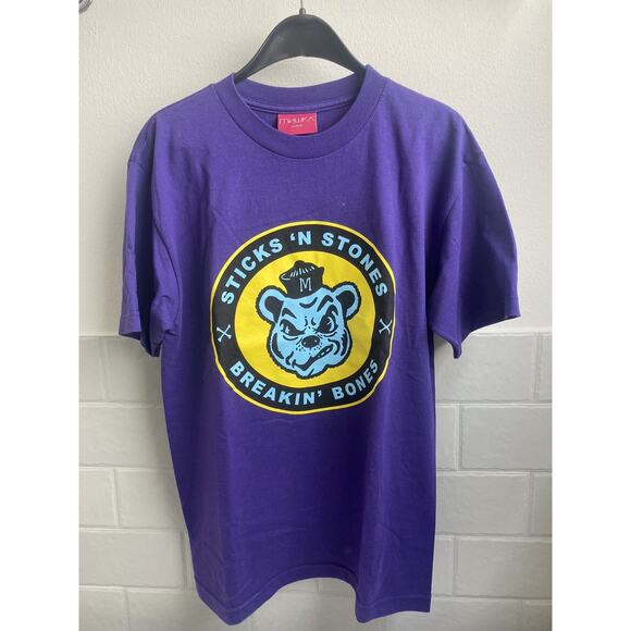 Mishka Breakin Bones Tee purple - Picture 1 of 1